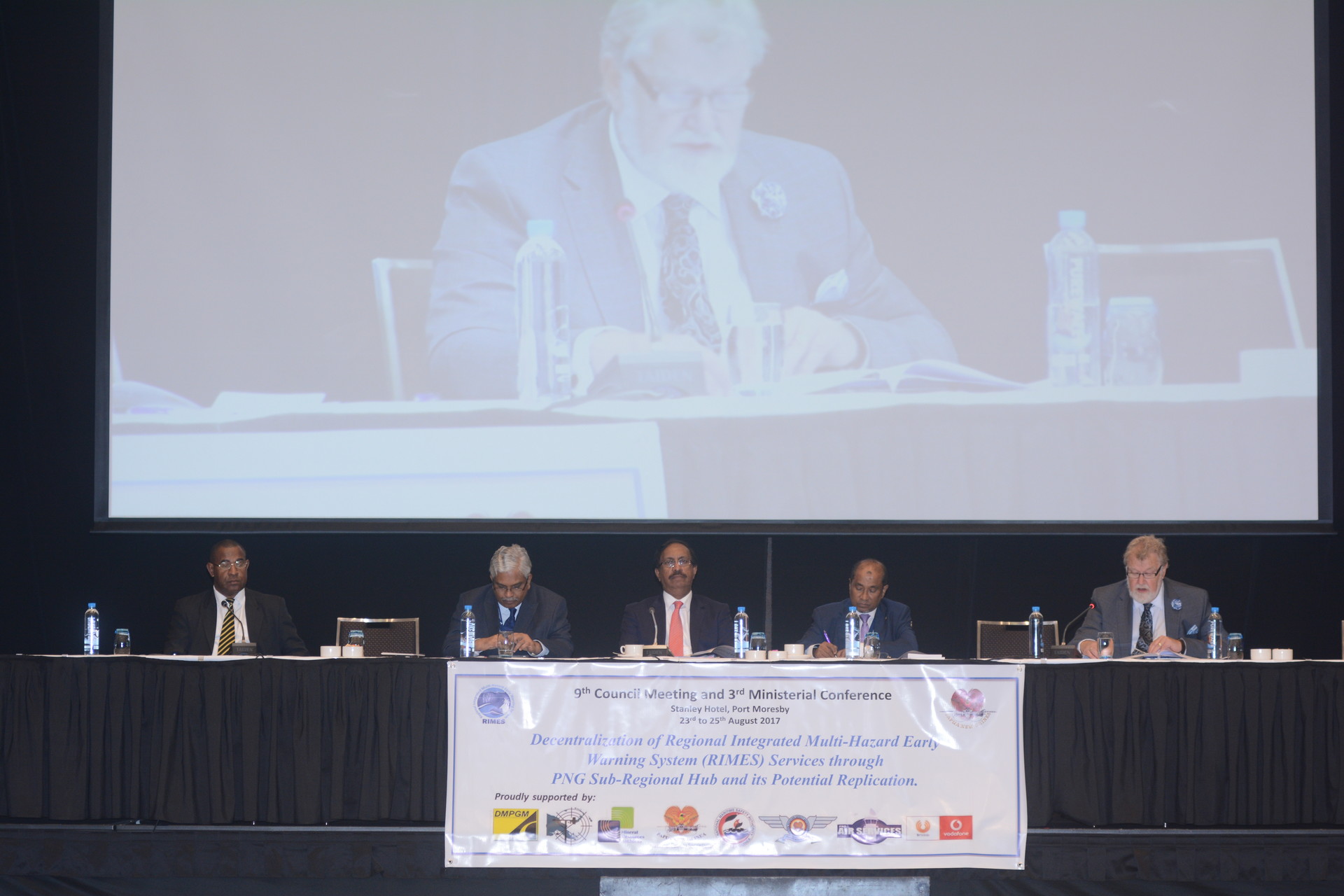 WMO President's speech during the RIMES Council Meeting