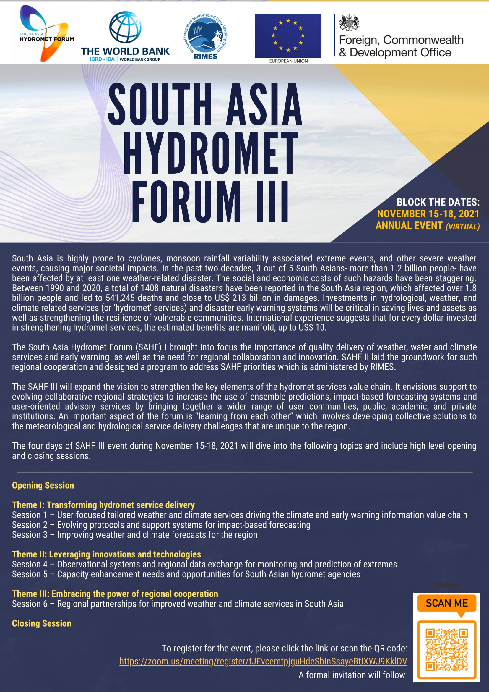 South Asia Hydromet Forum III