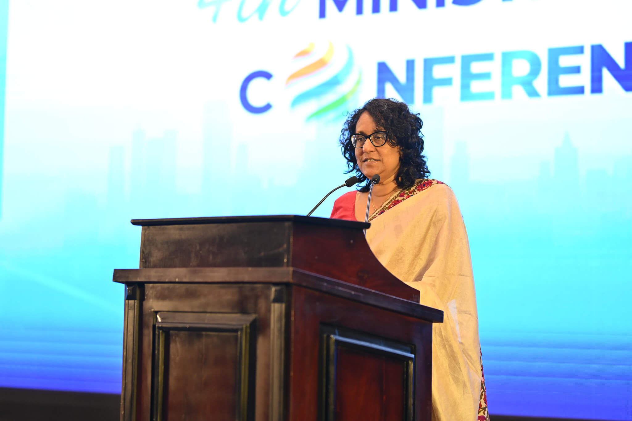 Hon. Dr. Harini Amarasuriya at RIMES Conference