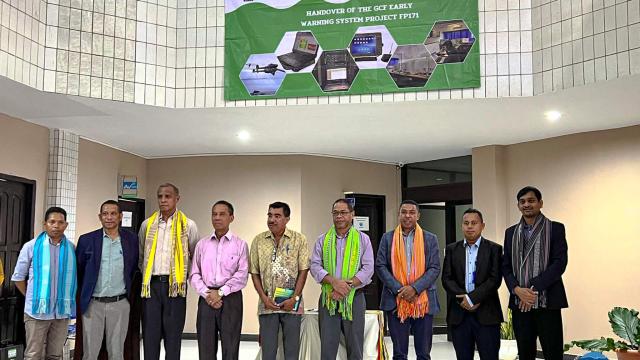 RIMES handover of equipment to DNMG