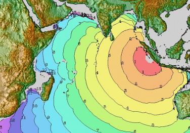 PRECISE_Tsunami_traveltime